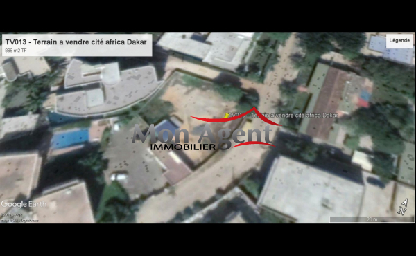  Terrain a vendre cité africa Dakar